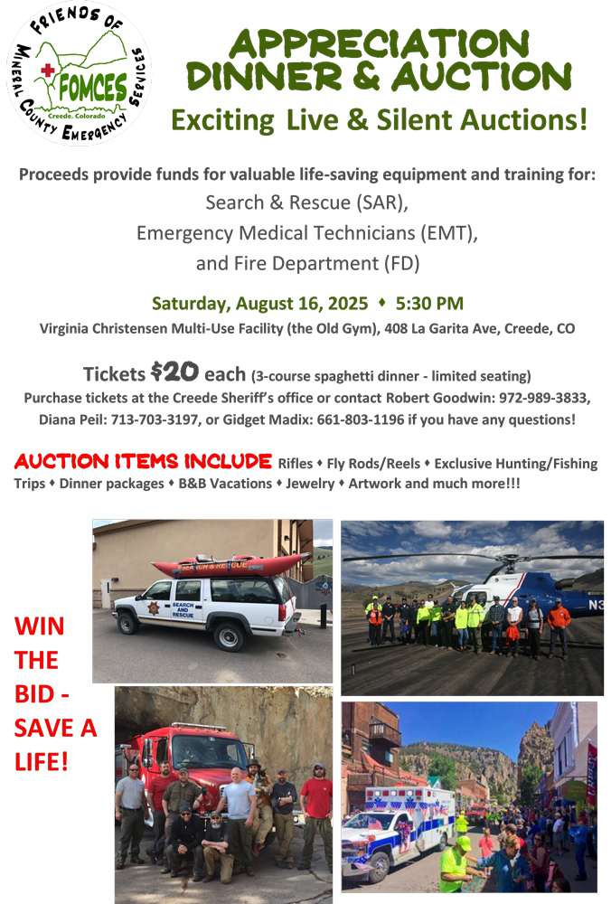 Annual Dinner flyer 2025
