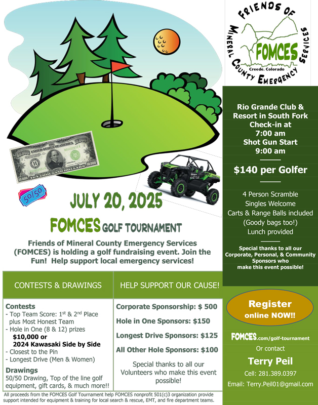 FOMCES golf flyer 2025